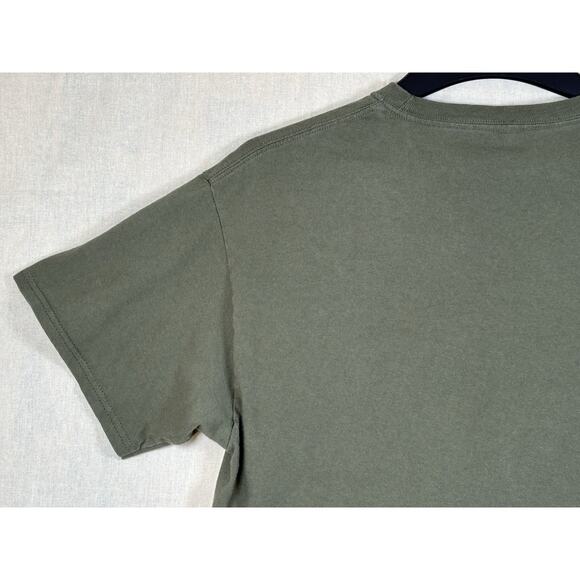 Official Smokey The Bear Prevent Forest Wildfire Classic Logo Cropped T-Shirt LG - Picture 12 of 16